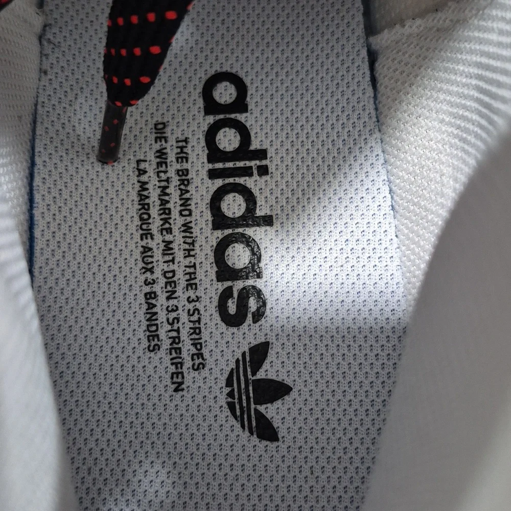 Adidas Transmission Pack Hi Top Hard Court Basketball Sneakers, Mens 9 White - Picture 14 of 15